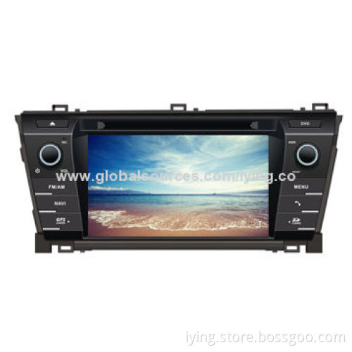 Car GPS Navigation System for Toyota 2014 Corolla, Supports 3G, Bluetooth Phonebook Letter Search